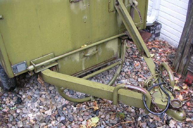 30-S A frame and parking leg