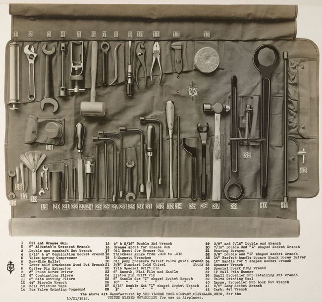 1918 US Army Tool sets