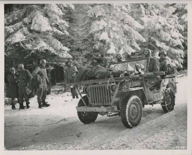 Jeeps during Battle of The Bulge
