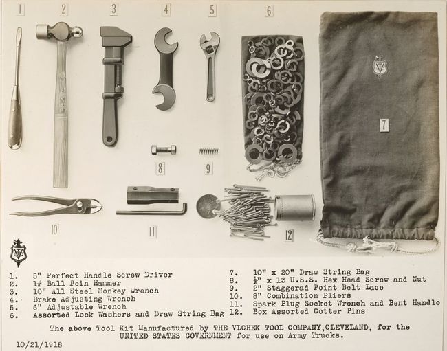 1918 US Army Tool sets