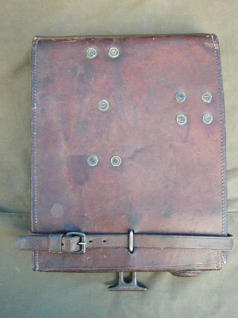Leather Artillery Sight and Quadrant Box