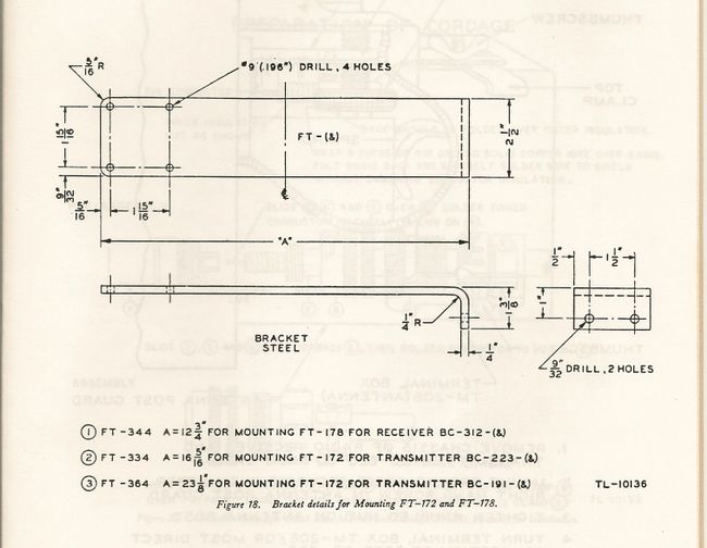 BRackets FT-334 and FT-344