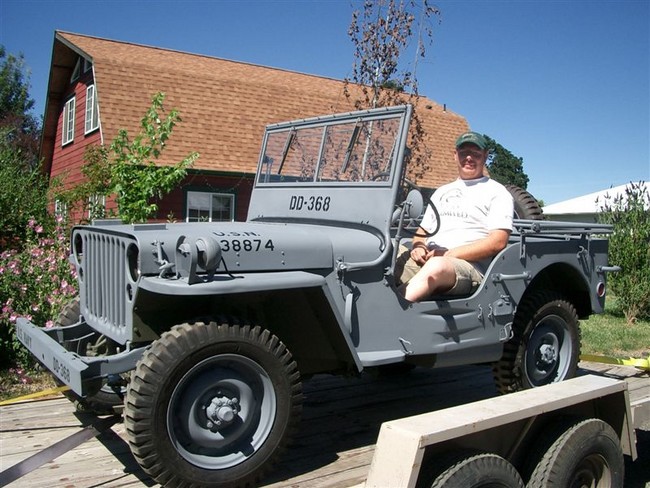 bringing jeep home