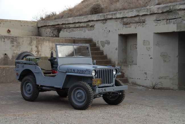 USN Willys MB Jeep 1944 at Marin Headlands