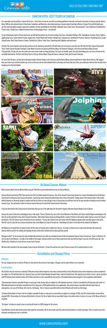 Cancun day tours