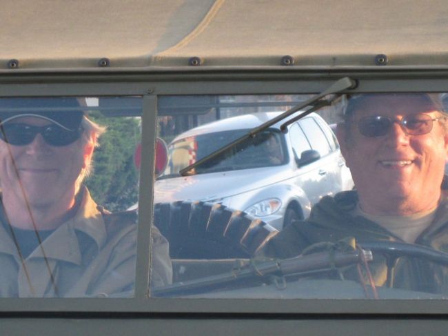 Chuck and Dave all smiles