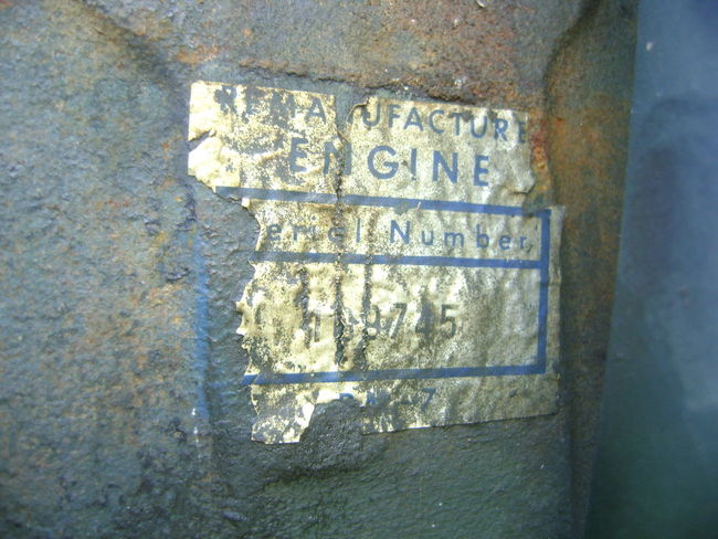 Remanufactured engine sticker