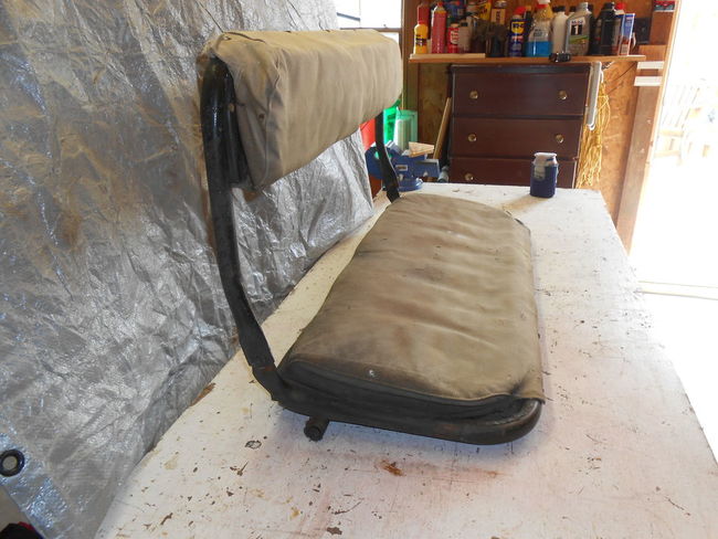 M38 M38A1 REAR SEAT