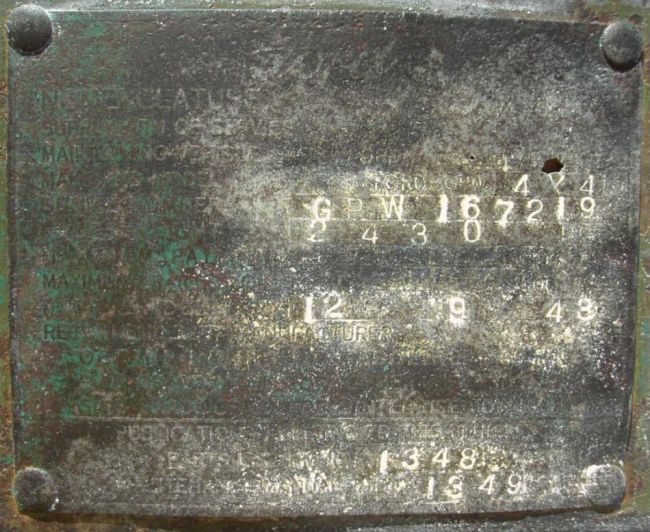 Dataplate-GPW167219--12-9-43