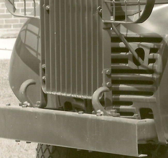 Dodge VF-407 radiator guard close up