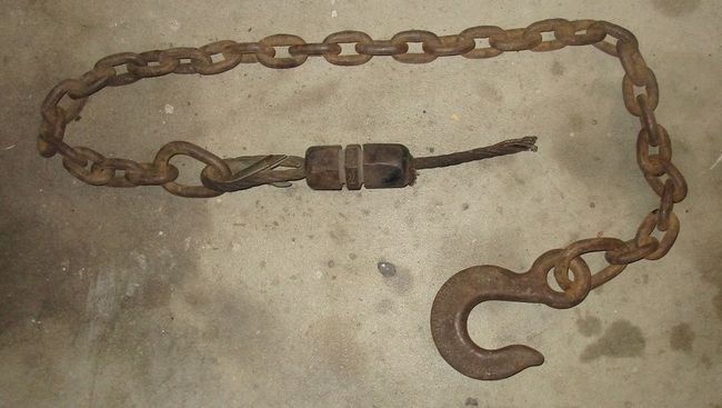 Dodge WW2 WC winch tail chain