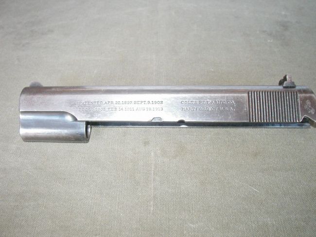Early Colt M1911 Slide