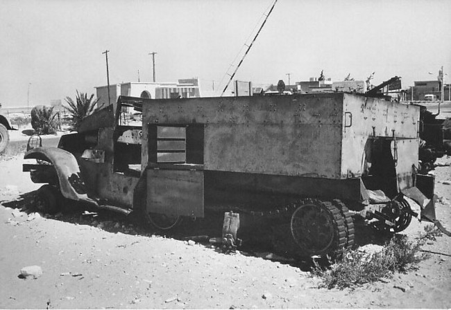 Egypt halftrack