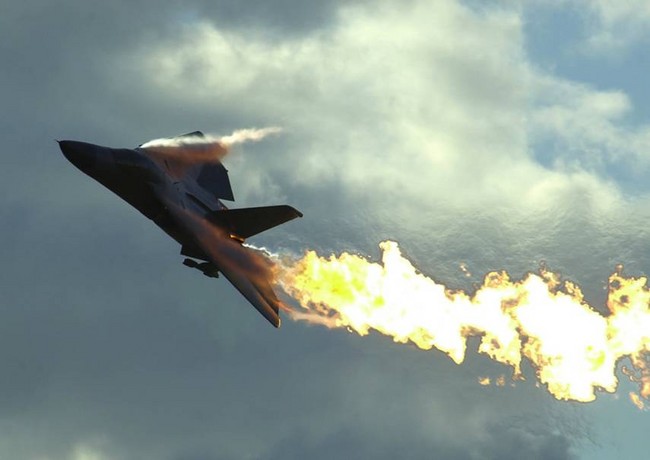 F-11_Aardvark_on_fire
