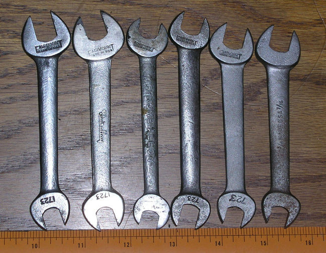 Fairmount 723 and 1723 wrenches