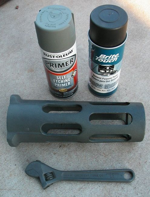 Simulated Parkerized Finish