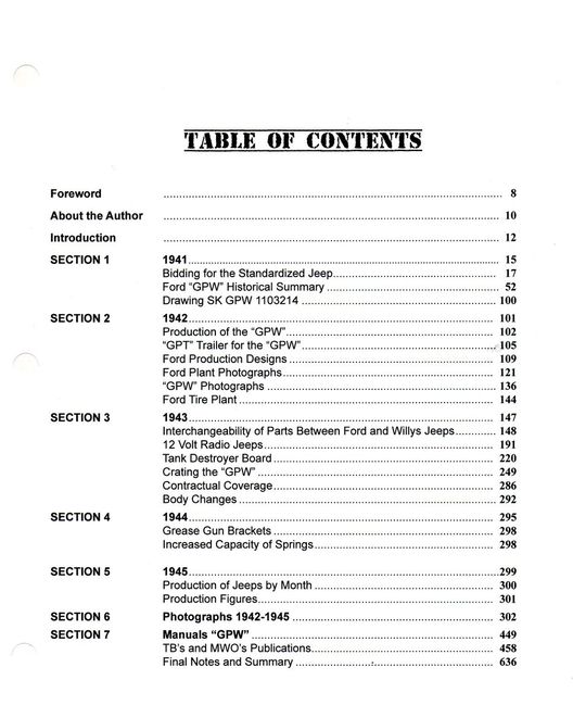 FORD book Part 2 ToC