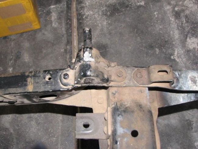 Left Front Shock Mount Repair