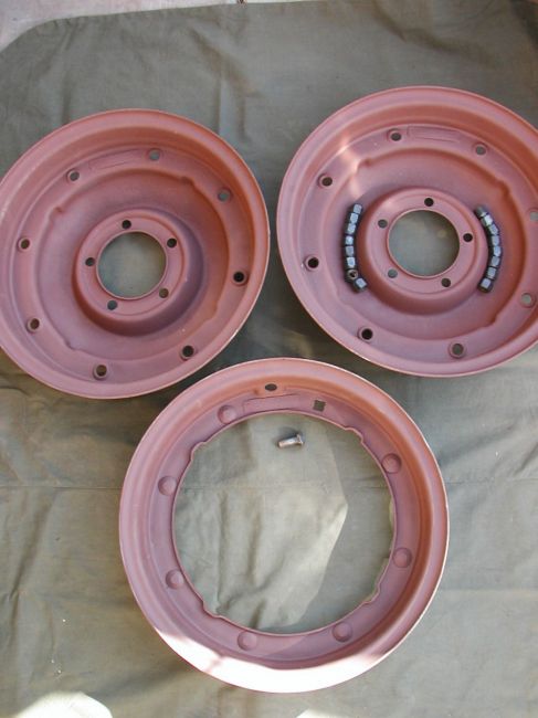 One Complete and One Inner Half jeep Combat Rim