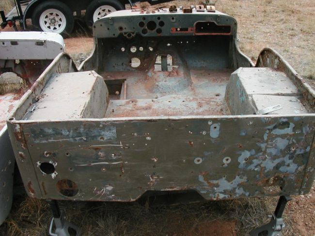 '43 MB Tub rear panel