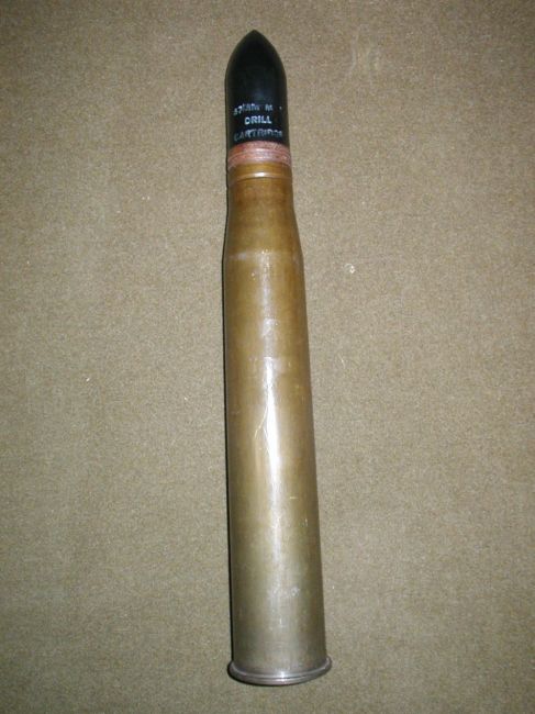 WW2 57MM AT Drill Round