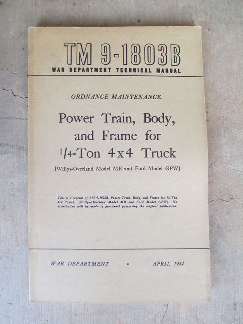 1944 edition TM9-1803B (1949 print)