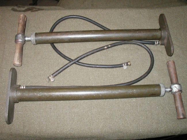 Original WW2 Walker Tire Pumps
