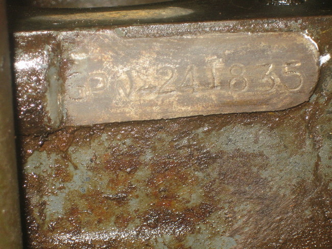 GPW-241835 block serial number