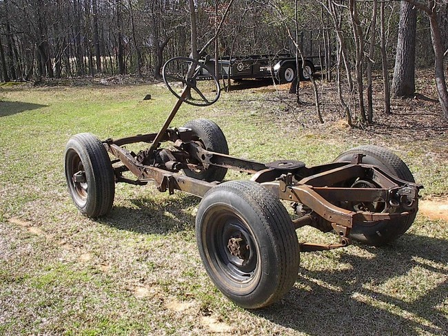 2956 Frame Before/After Sandblasting