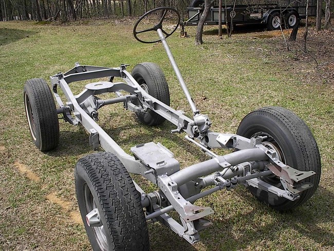 2956 Frame Before/After Sandblasting
