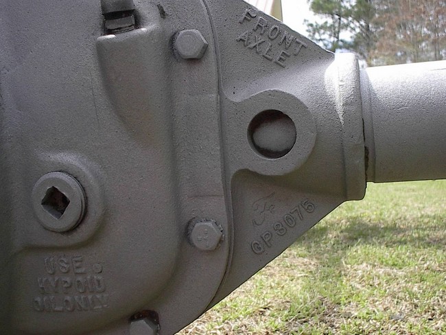 GPW 2956 Frame Markings