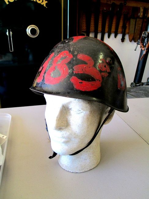 Garibaldi Partisan Helmet left front