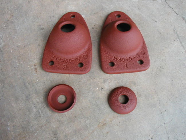 WW2 IHC M-2-4 Headlight Brackets