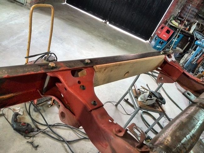 Bumper gusset install