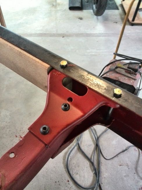Bumper gusset install