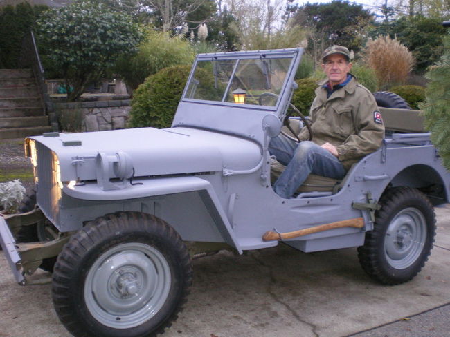 1942 Slatgrill Navy Jeep