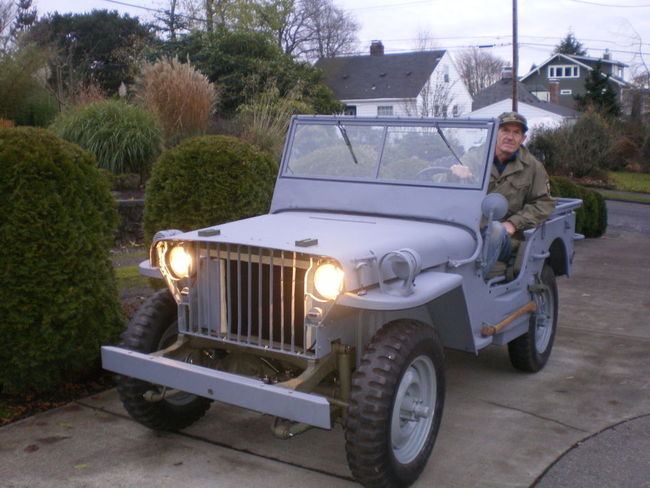 1942 Slatgrill Navy Jeep