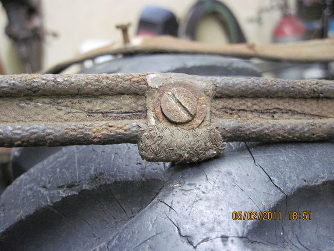 Hood/Grill ground strap