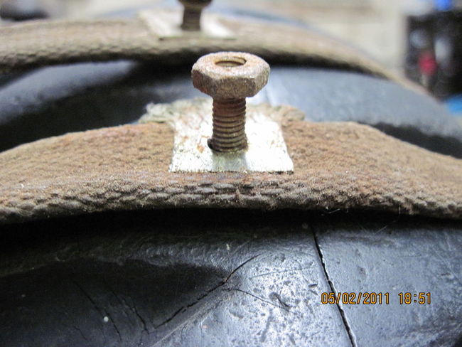 Hood/Grill ground strap