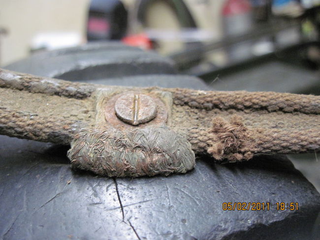 Hood/Grill ground strap
