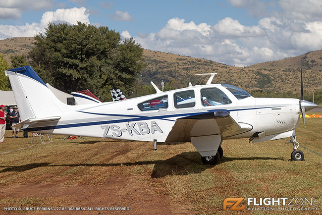 Beechcraft F33A Bonanza ZS-KBA Coves Airfield