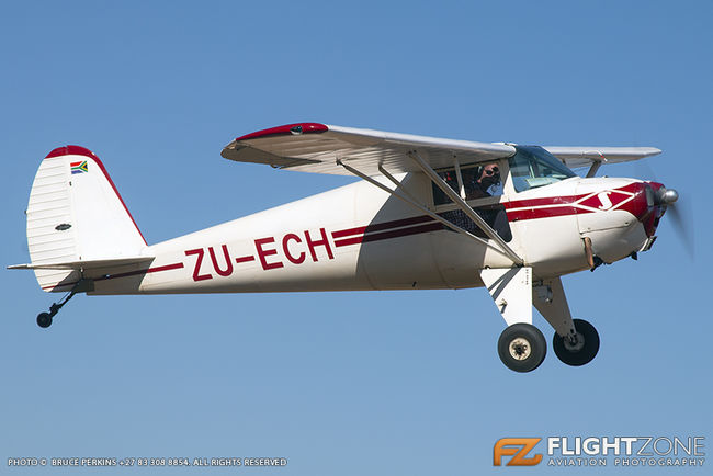 Luscombe 8A ZU-ECH Nylstroom Airfield FANY
