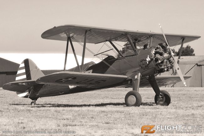 Boeing Stearman Krugersdorp Airfield FAKR