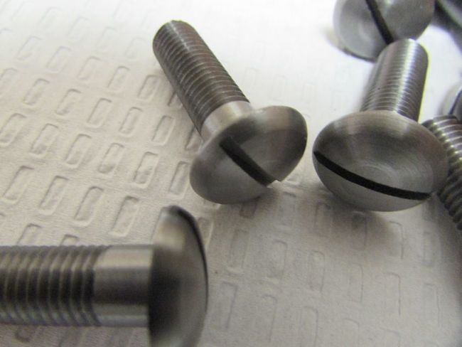 Truss bolts for hand cart