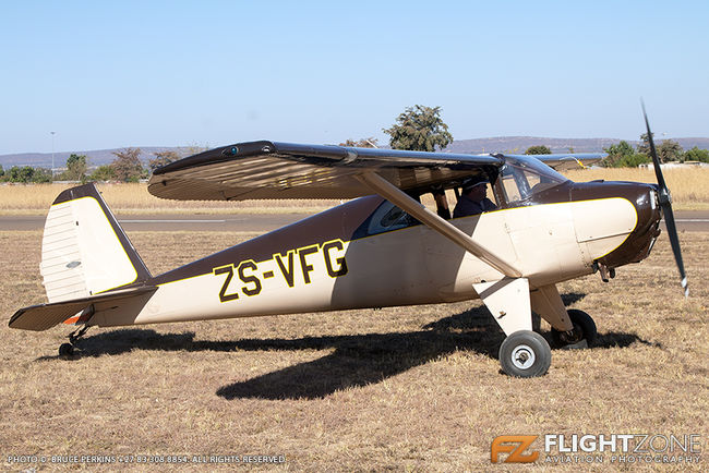 Luscombe 8E ZU-VFG Nylstroom Airfield FANY