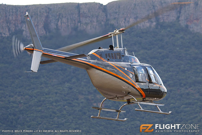 Bell 206B Jet Ranger ZS-RCZ Coves Airfield