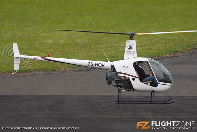 Robinson R22 ZS-ROV Rand Airport FAGM