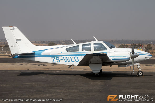 Beechcraft Baron B55 ZS-WLO Lanseria FALA