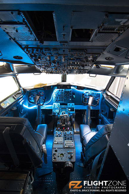 Boeing 737 Cockpit Lanseria Airport FALA
