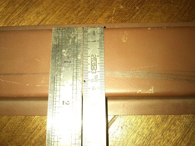 reinforcement width